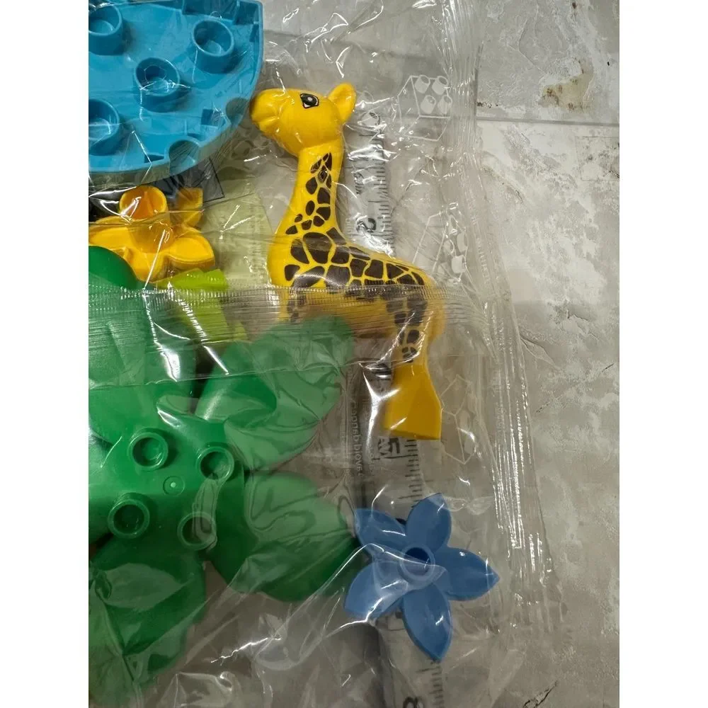 Luckliimomo Building Blocks Plastic Under The Sea Multicolor Whale Fish Seahorse